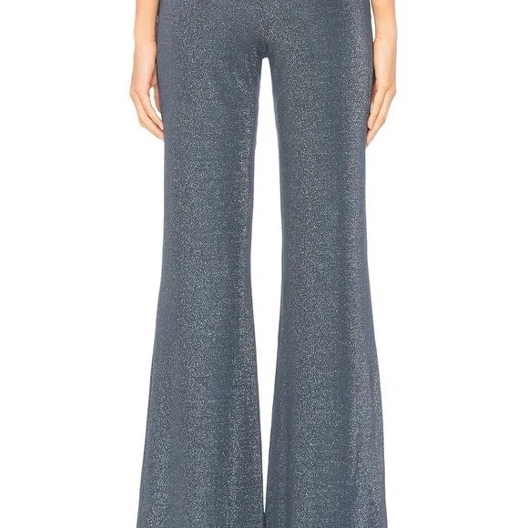 LPA x Revolve Pant 93 Navy & Silver Metallic M - Picture 3 of 10